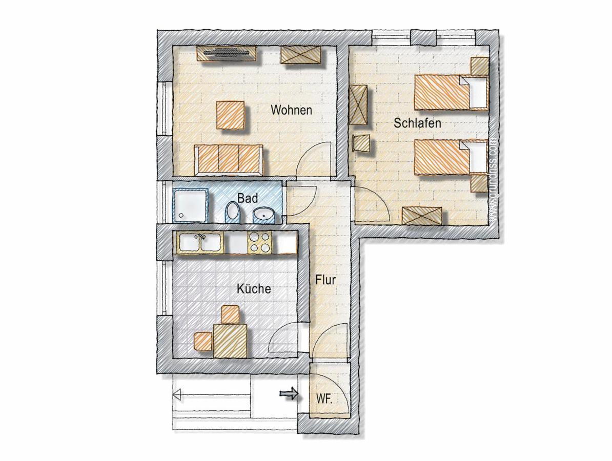 Ferienwohnung Kastanienblick Uelzen Exterior foto